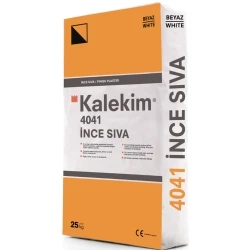 Kalekim 4041 25 Kg Beyaz İnce Sıva Hemen Al