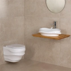 Lena E-W3000 62x37 Cm Çanak Lavabo Hemen Al