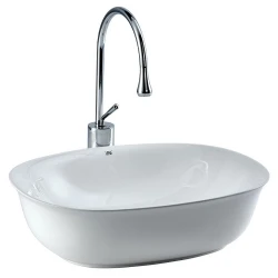 Lena EH-4600 Tezgah Üstü Lavabo Beyaz
