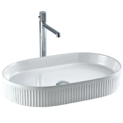 Lena EY-4702 Tezgah Üstü Lavabo Beyaz