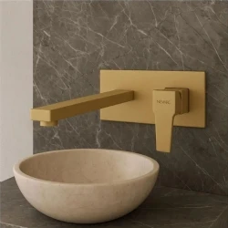 Newarc Aqua Altın Ankastre Lavabo Bataryası - 941571MA Hemen Al