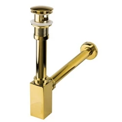 Newarc Corner Altın Delikli Lavabo Sifonu - 760523G Hemen Al