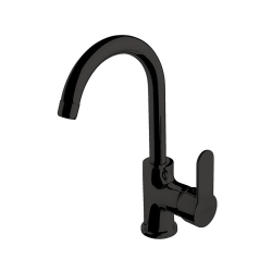 Newarc Domino Siyah Dönerli Lavabo Bataryası 971731B