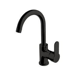 Newarc Domino Siyah Dönerli Lavabo Bataryası 971731B