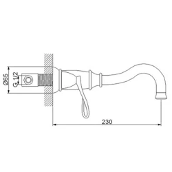 Newarc Golden Altın Ankastre Lavabo Bataryası - 951571 Hemen Al