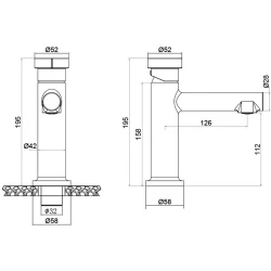 Newarc Milan Lavabo Bataryası - 848521 Hemen Al