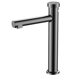 Newarc Milan Metalik Gri Yüksek Lavabo Bataryası - 848001G