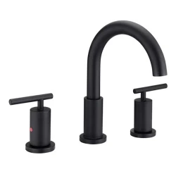 Newarc Newart Siyah 3 Delikli Lavabo Bataryası - 150561B Hemen Al