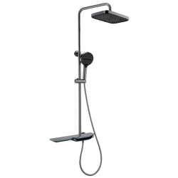 Newarc Next Metalik Gri Bataryalı Duş Kolonu - 984515G