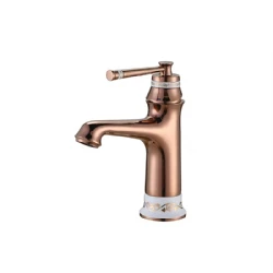 Newarc Pera Parlak Bakır Lavabo Bataryası Hemen Al