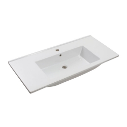 Newarc Silver 100X45X2,5 cm Slim Lavabo