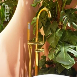 Newarc Step Altın Yerden Banyo Bataryası - 900516G Hemen Al