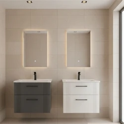 Orka Bari 65 Cm Mat Beyaz Banyo Dolabı Takımı - 5006572 Hemen Al