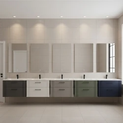 Orka Bari 85 Cm Mat Kaşmir Banyo Dolabı Takımı - 5006578 Hemen Al