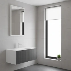 Orka Cube 100 Cm Mat Gri Banyo Dolabı Takımı Hemen Al