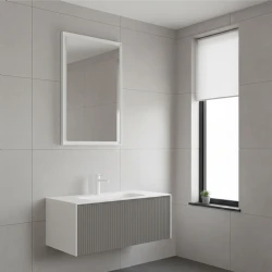 Orka Cube 100 Cm Mat Vizon Banyo Dolabı Takımı Hemen Al