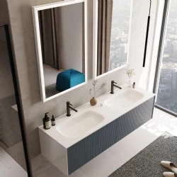 Orka Cube 160 Cm Mat Antrasit Banyo Dolabı Takımı Hemen Al
