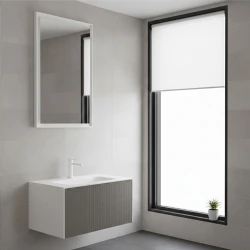 Orka Cube 80 Cm Mat Vizon Banyo Dolabı Takımı Hemen Al