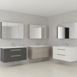 Orka Lena 100 Cm Mat Beyaz Banyo Dolabı Takımı - 5008795 Hemen Al