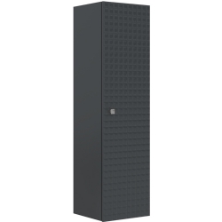 Orka Lipari 40 Cm Mat Antrasit Boy Dolabı (Krom Kulp)