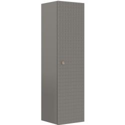 Orka Lipari 40 Cm Mat Vizon Boy Dolabı (Altın Kulp)