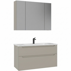 Orka Messina 100 Cm Mat Kaşmir Banyo Dolabı Takımı - 5007146