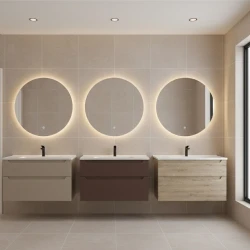 Orka Messina 100 Cm Mat Kırmızı Banyo Dolabı Takımı - 5006662 Hemen Al