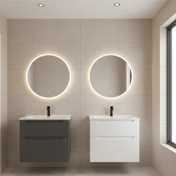 Orka Messina 65 Cm Mat Beyaz Banyo Dolabı Takımı - 5006653 Hemen Al