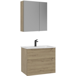 Orka Messina 65 Cm Meşe Banyo Dolabı Takımı - 5007137