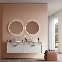 Orka Molino 160 Cm Beyaz Banyo Dolabı Takımı (Krom Kulp) Hemen Al