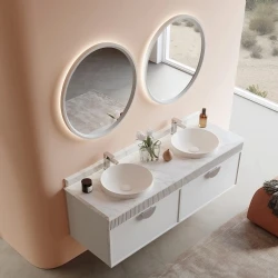 Orka Molino 160 Cm Kaşmir Banyo Dolabı Takımı (Krom Kulp) Hemen Al