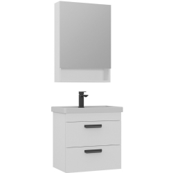 Orka Nova 60 Cm Beyaz Banyo Dolabı Takımı