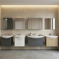 Orka Purus 80 Cm Antrasit Banyo Dolabı Takımı - 5007984 Hemen Al