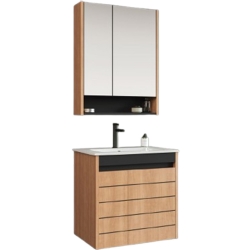 Orka Ricato 80 Cm Morgana Kiraz Banyo Dolabı Takımı