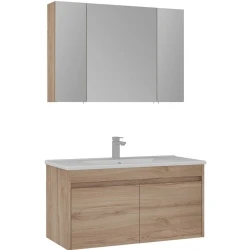 Orka Side 100 Cm Kapaklı Legnano Banyo Dolabı Takımı Hemen Al