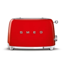 Smeg Parlak Kırmızı 2 Dilimli Ekmek Kızartma Hemen Al