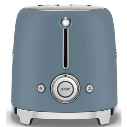 Smeg Fırtına Mavisi 2x1 Dilim Ekmek Kızartma Makinesi - TSF01SBMEU Hemen Al