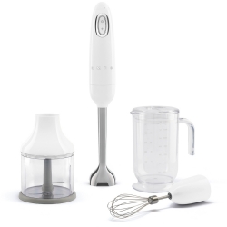 Smeg Beyaz Aksesuarlı El Blender Seti - HBF03WHEU
