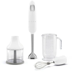 Smeg Beyaz Aksesuarlı El Blender Seti - HBF03WHEU Hemen Al