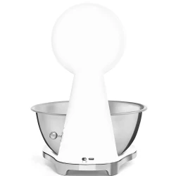 Smeg Beyaz Retro Analog Mutfak Tartısı - KSF01WHWW Hemen Al