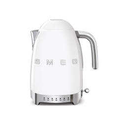 Smeg Beyaz Parlak Isı Ayarlı Kettle (1.7 lt)