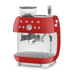 Smeg Kırmızı Öğütücülü Espresso Kahve Makinesi EGF03RDEU Hemen Al