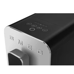 Smeg Mat Siyah Buhar Çubuklu Espresso Kahve Makinesi - BCC12BLMEU Hemen Al
