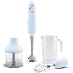 Smeg Pastel Mavi Aksesuarlı El Blender Seti - HBF03PBEU