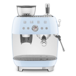 Smeg Pastel Mavi Öğütücülü Espresso Kahve Makinesi EGF03PBEU