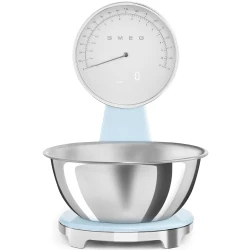 Smeg Pastel Mavi Retro Analog Mutfak Tartısı - KSF01PBWW Hemen Al