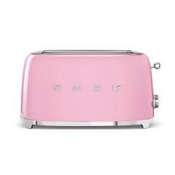 Smeg Pembe 4 Dilimli Ekmek Kızartma Makinesi TSF02PKEU