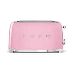 Smeg Pembe 4 Dilimli Ekmek Kızartma Makinesi TSF02PKEU Hemen Al