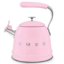 Smeg Düdüklü Pembe Retro Su Isıtıcı  - CKLW2001PK Hemen Al