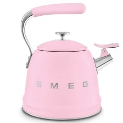 Smeg Düdüklü Pembe Retro Su Isıtıcı  - CKLW2001PK Hemen Al